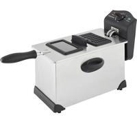 MORPHY RICHARDS Clear View 482000 Deep Fryer - Silver & Black, Black,Silver/Grey