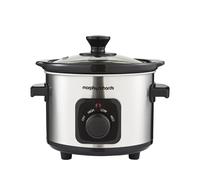 Morphy Richards Compact 1.5L Slow Cooker Ceramic Bowl Dishwasher safe 3 Heat