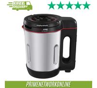 Morphy Richards 501027 Compact Saute & Soup Maker, Stainless Steel, 900 W, 1L