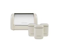Morphy Richards Cream Compact Bin & Cannisters Small Bundle Cream Small