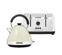 Morphy Richards Cream Venture Kettle & Toaster Bundle