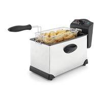 Morphy Richards Deep Fat Fryer, 3.5L, Variable Temperature Control, 1.2Kg Food Capacity, Viewing Window, Removable Tank, Detachable Handle, Fried Chicken, Chips, 2000W, Stainless Steel, 482000
