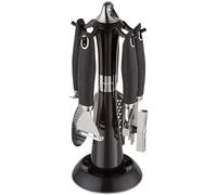 Morphy Richards Dune 976040 4 Piece Gadget Set, Black, S/Steel