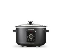 Morphy Richards Easy Time 3.5L Slow Cooker - Black - Keep Warm Function - Aluminium - 460021