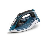Morphy Richards EasyCHARGE 360 Cordless Steam Iron, Non Stick Ceramic Soleplate, 130g Boost, 30g Output, 350ml Water Tank, Anti Drip and Scale, Auto Shut-off, 2.5m Cord, 2400W, Deep Lagoon, 303252
