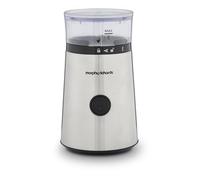 Morphy Richards Electric Coffee Grinder, One Touch Control, 60g Bean Capacity, Spice & Herbs, Removable Grind Cup, Stainless Steel Body & Chopping Blade 150W, 210252