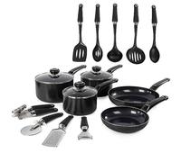Morphy Richards Equip 14 Piece Cookware Set - Black Black