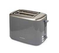Morphy Richards Equip 2 Slice Toaster, Defrost and Reheat, Browning Controls, Variable Wide Slots, Removable Crumb Tray, Stainless Steel, 800W, Grey, 222068