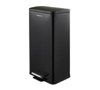 Morphy Richards 30L Rectangular Kitchen Bin Black, Black