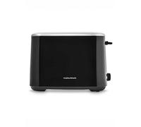 Morphy Richards Equip 2 Slice Toaster, Defrost and Reheat, Browning Controls, Variable Wide Slots, Removable Crumb Tray, 800W, Black, 222064