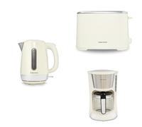 Morphy Richards Equip Bundle, Kettle, Toaster and Filtered Coffee Machine, 1.7L Fast Boil Equip Jug Kettle, 2 Slice Variable Browning Equip Toaster, Perfect Pour Filter Coffee Maker, 162504|220032|162