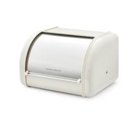 Morphy Richards Equip Compact Bread Bin, 8L, Carbon & Stainless Steel Design Durable and Fresher Bread, Easy Access Lid, Noise Dampening Technology, Non Slip Water Resistant Base, Cream, 832502