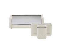 Morphy Richards Cream Large Bread Bin & Cannisters Small Bundle | Size: Medium Morphy Richards Cream Medium