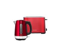 Morphy Richards Equip Kettle And Toaster Set In Red Red One Size