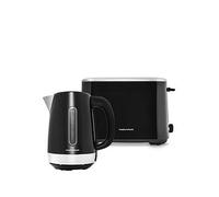 Morphy Richards Equip Kettle & Toaster Set in Black Morphy Richards Black
