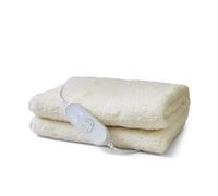 Morphy Richards EverCosy Double Premium Fleece Heated Electric Under Blanket - Polyester & Teddy Fleece, 600021