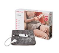 Morphy Richards EverCosy Electric Heat Pad, 60x35cm, 6 Heat Settings, Auto Shut-Off, BEAB Approved, 1p-hr Cost, Machine Washable, Travel-Friendly, Pain Relief, Back-Neck-Shoulder, 690001
