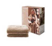 Morphy Richards EverCosy Fleece Electric Heated Throw Large, 200x180cm, 9 Heat Settings, Detachable, Teddy Fleece and Flannel Fleece, Overheat Protection, Auto Shut Off, 610006