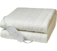 MORPHY RICHARDS EverCosy Fleece Heated Throw - Cream, 150 x 70 cm