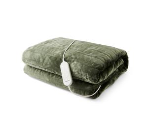 Morphy Richards EverCosy Large Fleece Electric Heated Throw - Green, 610004