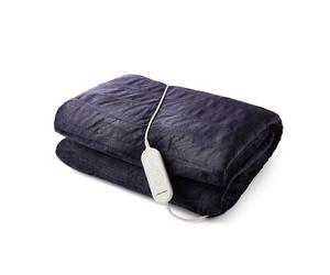 Morphy Richards EverCosy Large Fleece Electric Heated Throw - Navy, 610005