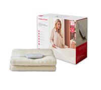 Morphy Richards EverCosy Premium Fleece Heated Electric Under Blanket, Teddy, Double, 150x122cm, 9 Settings, Adjustble Timer, 1p/hour Cost, Machine