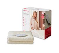 Morphy Richards EverCosy Premium Fleece Heated Electric Under Blanket, Teddy, King, 150x140cm, 9 Settings, Adjustble Timer, 4p/hour Cost, Machine