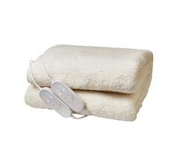 Morphy Richards EverCosy King Size Premium Fleece Heated Electric Under Blanket - Polyester & Teddy Fleece, Dual-Controller, 600023