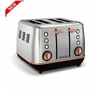 Morphy Richards Evoke 4 Slice Toaster Special Edition 240116 Brushed Rose Gold