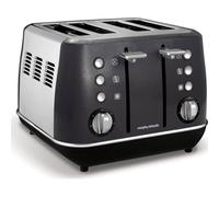 MORPHY RICHARDS Evoke One 4-Slice Toaster - Black, Black