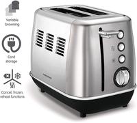 Morphy Richards Evoke 2 Slice Toaster 224406 Two Slice Toaster Stainless Steel Toaster