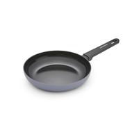 Morphy Richards Frying Pan, Recycled Aluminium, 24cm, Non Stick Ceramic Coating, Soft Touch Handles, Oven Safe Up to 180c, Suitable for All Hobs, Grey, 853253