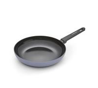 Morphy Richards Frying Pan, Recycled Aluminium, 28cm, Non Stick Ceramic Coating, Soft Touch Handles, Oven Safe Up to 180c, Suitable for All Hobs, Grey, 853503