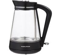 MORPHY RICHARDS Glass 108004 Jug Kettle - Clear, Black,Clear
