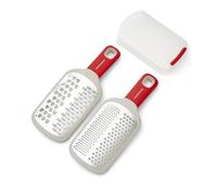 Morphy Richards Grater and Peeler Set, 7-in-1 Kitchen Utensils | Easy Storage | Soft-Touch Handles | Stackable Design | Safety Guard | Dishwasher Safe | Cheese, Veg & Julienne Prep | 869004