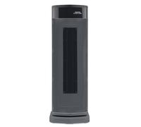 HeatFlux 2kw Digital Ceramic Tower Fan Heater with Remote Control - Grey