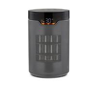 Morphy Richards HeatFlux 1500W Electric Ceramic Fan Heater, Remote Control, 15m2, 24hr Timer, Compact, Portable, Quiet, Lightweight, Energy Efficient, 3 Settings, LED Touch Panel, For Bedroom, 825051