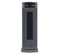 Morphy Richards HeatFlux 2kW Digital Ceramic Tower Fan Heater with Remote Control - Grey, 825402