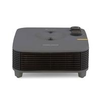 Morphy Richards HeatFlux 2kw Flat Fan Heater, 20m2, Adjustable Thermostat, Lightweight, Compact, Portable, Low Noise, Wide Angle Heat Output, Overheat Protection, Grey, 825101