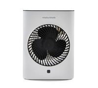 Morphy Richards HeatFlux 2kw Upright Fan Heater, Remote Control, 20m2, Anti-Freeze, Adjustable Thermostat, Timer, Touch LED Display, Low Noise, Auto Switch Off, Overheat Protection, White, 825200