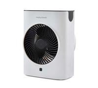 Morphy Richards HeatFlux 2kw Upright Table Top Fan Heater Remote Control White