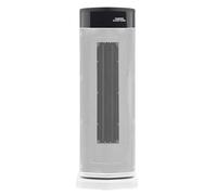 Morphy Richards HeatFlux Digital Ceramic Tower Fan Heater, Remote Control, Compact, 20m2 Coverage, Oscillation, Timer Function, Auto Switch off, Touch Panel Design, Low Noise, 2kw, White, 825401