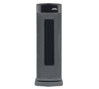 Morphy Richards HeatFlux Digital Ceramic Tower Fan Heater, Remote Control, Compact, 20m2 Coverage, Oscillation, Timer Function, Auto Switch off, Touch Panel Design, Low Noise, 2kw, Grey, 825402