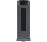HeatFlux 2kw Digital Ceramic Tower Fan Heater with Remote Control - Grey