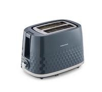 Morphy Richards Hive 2 Slice Toaster, Stainless Steel, Variable Browning, Removable Crumb Tray, Defrost, Reheat, 850W, Grey, 220033