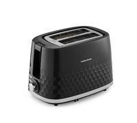 Morphy Richards Hive 2 Slice Toaster, Variable Browning, Removable Crumb Tray, Cancel, Defrost, Reheat, Anti-jam feature, Gloss Finish, 850W, Black, 220031