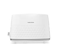 Morphy Richards Hive White 2 Slice Toaster - Gloss Finish - Plastic - 2 Slot - 220034