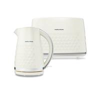Morphy Richards 1.5L Kettle & 2 Slice Toaster Breakfast set Hive Cream 950056