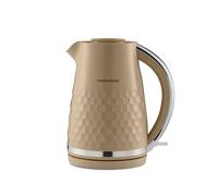 Morphy Richards Hive Kettle, 1.5L, Easy Fill System, Enhanced Waterspout, 3KW Rapid Boil, 360 Degree Base, Limescale Filter, Water Viewing Window, Travertine, 108275