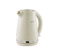Morphy Richards Hive Kettle, 1.5L, Easy Fill System, Enhanced Waterspout, 3KW Rapid Boil, 360 Degree Base, Limescale Filter, Water Viewing Window, Cream, 108272